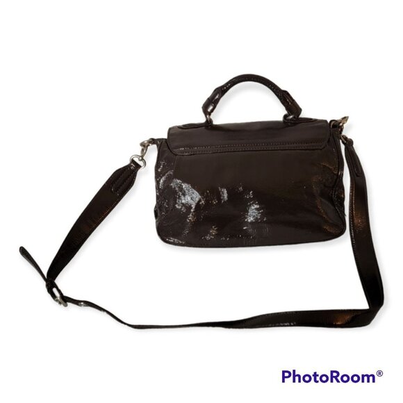 Marc By Marc Jacob Brown Patent Leather Handbag - Picture 2 of 6